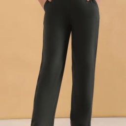 Elleven from Aurelia Green Mid Rise Parallel Pants-image-44