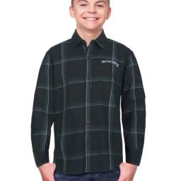Gini & Jony Kids Green Cotton Chequered Full Sleeves Shirt-image-7