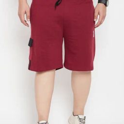 Bigbanana Maroon Regular Fit Shorts-image-65
