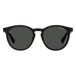 Polaroid Black Round Unisex Sunglasses-image-26
