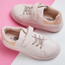 Fame Forever by Lifestyle Kids Pink Velcro Shoes-image-86