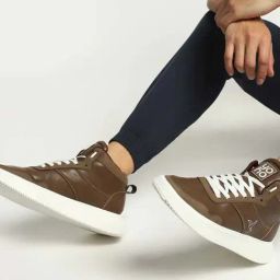 Yoho Men's Brown Casual Sneakers-90