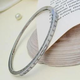 Abdesigns Elegant High Quality Silver Cz Bracelet-17