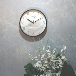 Random Black & Black Printed Round Wall Clock-picture-32