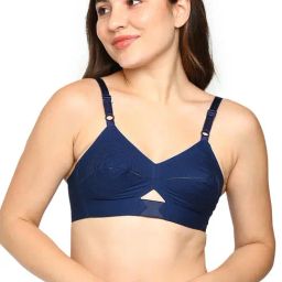 BLOSSOM Blue Full Coverage Everyday Bra-picture-13