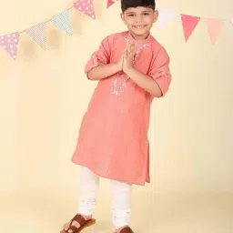Fabindia Boys Coral Kurta-picture-37