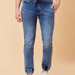 Being Human Blue Jogger Fit Jogger Jeans-image-44