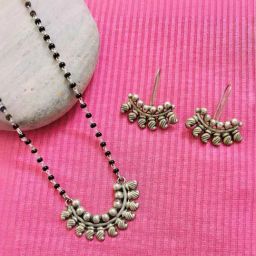 Arte Jewels 925 Sterling Silver Mangalsutra Set for Women-image-39