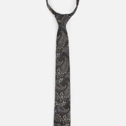 Van Heusen Brown & Black Embroidered Tie-picture-15