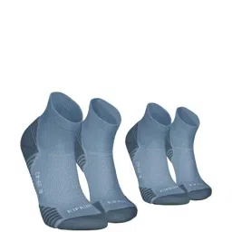 Kiprun by Decathlon Blue Blend Textured Socks Pack of 2 ( 5.5-8 - 39/42 )-picture-7