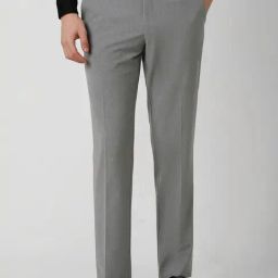 Van Heusen Grey Slim Fit Trousers-picture-41