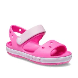 Crocs Kids Bayaband Electric Pink Floater Sandals-picture-25