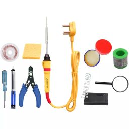 PLANTUM Combo Type 10 Beginner Pack Soldering Iron Kit 25 W Simple (Flat Tip)-28