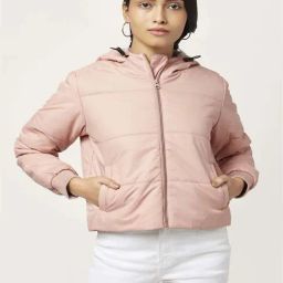People by Pantaloons Pink Regular Fit Jacket-image-40