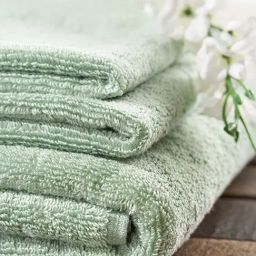 DDECOR Live Beautiful Green Cotton 450 GSM Bath Towel - Set of 1-22