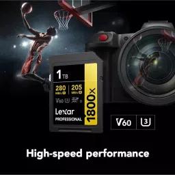 Lexar Professional SDXC Memory Card 1 TB UHS-II Upto 280 Mbps Read & 210 Mbps Write Speed, 1800x image 2
