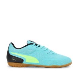 Puma Kids TRUCO III Jr Aqua Blue & Green Football Shoes-image-23