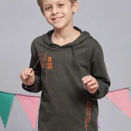 Monte Carlo Kids Olive Printed Full Sleeves Sweatshirt-image-71