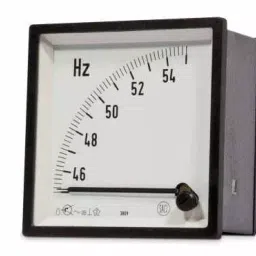 Selec Knife Edge Pointer Analog Panel Meter Supply Voltage of 220V,AM-Hz-3-45-65-220V-28