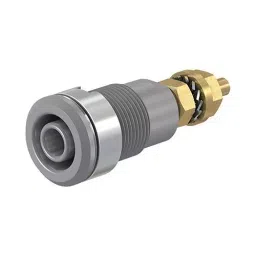 Staubli BINDING POST, 4MM, 32A, 1KV, GREY, PK5, 23.3020-28 (Pack of 5)-picture-21