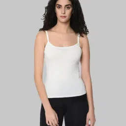 Da Intimo White Square Neck Camisole-image-64