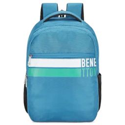 United Colors of Benetton Kyron 23 Ltrs Blue Medium Backpack-19