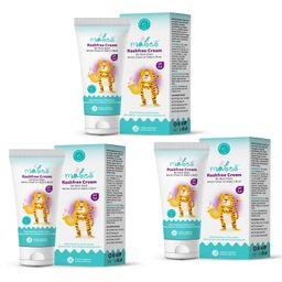 Mateo Rashfree Cream | No More Rash Works Great On Baby's Bum | Dermatologically Tested PH 5.5 | White | Diaper Rash Cream or Nappy Cream for Babies With Soothing Relief, 60g (Pack of 3)-12