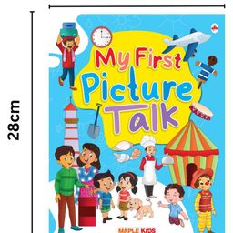 Picture Talk and Conversation Book for Kids Colourful Pictures - English-46
