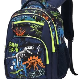 Frantic Premium Quality Blue Dino Skeleton Bag for Kids - 40 cm-image-99