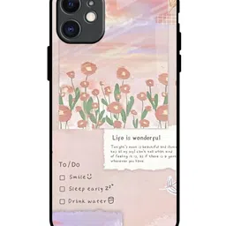 QRIOH Floral Printed iPhone 11 Back Case Mobile Accessories-picture-11