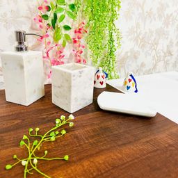 Altaica White Marble Bathroom Accessories-image-59