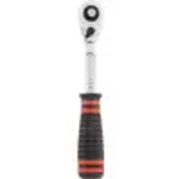 Kennedy-Pro 6.35 mm (1/4 inch) Square Drive 140 mm Rubber Grip Ratchet Handle KEN5824005K-6
