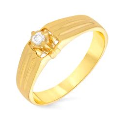 Malabar Gold and Diamonds 18k Rose Diamond Ring for Women-image-78