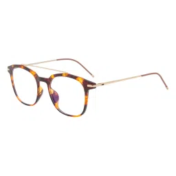 Ted Smith Brown Square Unisex Eye Frames image 3