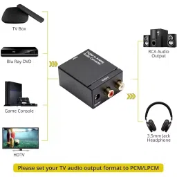 LOTA High-Quality Digital to Analog Audio Converter Supports 1080p Plug & Play, MST-844-LT image 5