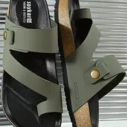 Spykar Men's TAMPA Olive Toe Ring Sandals-picture-47