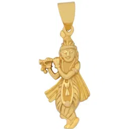 PC Jeweller Krishana 18k Gold Pendant without Chain for Unisex-image-63