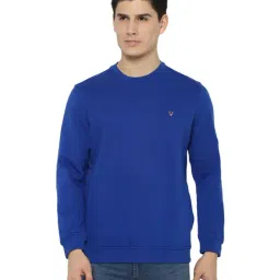 Allen Solly Blue Round Neck Sweatshirt-image-45