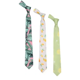 Tossido Multi Printed Necktie Set Of 3-picture-42