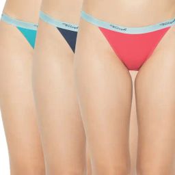 Triumph Stretty Cotton 141 Everyday Comfort Tanga Brief - Pack Of 3-image-22