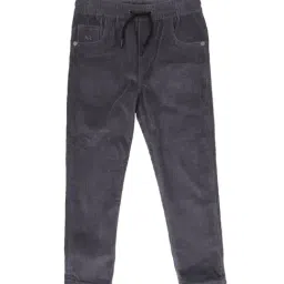 Angel & Rocket Kids Grey Solid Trousers-image-62