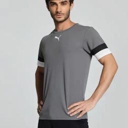Puma Grey Regular Fit teamRISE Jersey-image-30