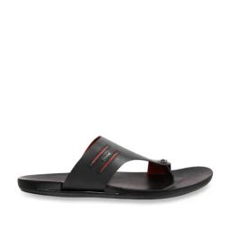Mochi Men's Black Toe Ring Sandals-image-28