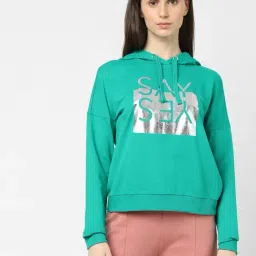 Vero Moda Green Graphic Print Hoodie-picture-20