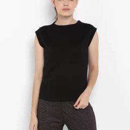 Appulse Black Cotton Slim Fit T-Shirt-picture-27