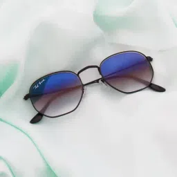 Ted Smith HEXON_C12 Blue Gradient Square Sunglasses-picture-31