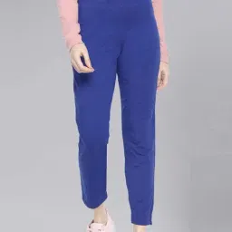 Dollar Missy Royal Blue Cotton Pants-image-57