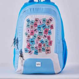 Wildcraft Blue Printed Medium Backpack-34