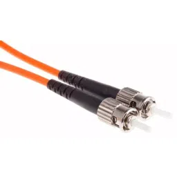 RS PRO Fibre Optic Cable ST to ST Simplex Multi Mode OM1 62.5/125 μm Orange 1 m, 5357323-59