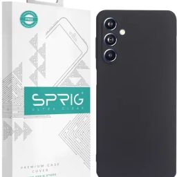 Sprig TPU Matte Back Cover for Samsung Galaxy M34 5G (Black)-image-54